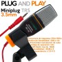 Microfono Gamer BM-350 condensador con conector Miniplug