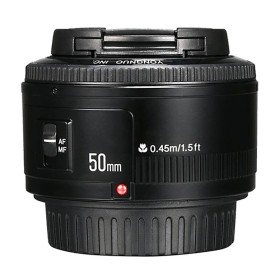 Lente Yongnuo Nikon 50mm Gran Apertura 1.8 MF AF