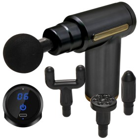 Pistola masajeadora para rehabilitación con pantalla táctil