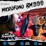Kit de estudio Microfono BM800 con brazo + fuente phantom para radio / youtube