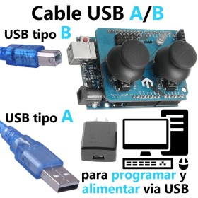 Kit Brazo robot joystick basado en arduino UNO