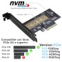 Adaptador para Disco Nvme Ssd M2 Key M a  Pci-e 3.0 X4
