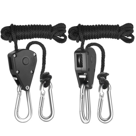 Par Poleas Metalicas con soga