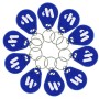 NTAG215 formato etiqueta circular adhesiva