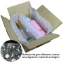 2 Rollos de 500mts de Papel Burbuja 40cm x 19 cm Patron DIAMANTE