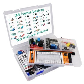 Kit 34 Accesorios para robotica domotica compatible Arduino