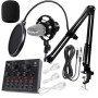 Microfono profesional BM800 con brazo shock para radio / youtube