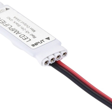 Amplificador para tiras de led RGB 5-24V