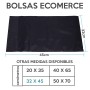 Bolsas Para Comercio Negras x100 32x45 cm