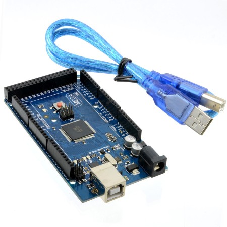 Placa Basado en Arduino Mega2560 R3 Atmega2560 + Cable Usb Robotica