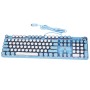 Combo Mouse + Teclado semi mecanico  RGB