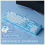 Combo Mouse + Teclado semi mecanico  RGB