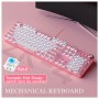 Combo Mouse + Teclado semi mecanico  RGB