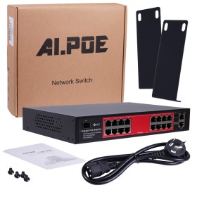 Switch de 16 puertos 1000Mbs