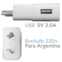 Fuente USB 5V 2A Conector AU