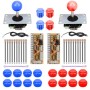 KIT Palanca, 10 pulsadores y controlador para ARCADE
