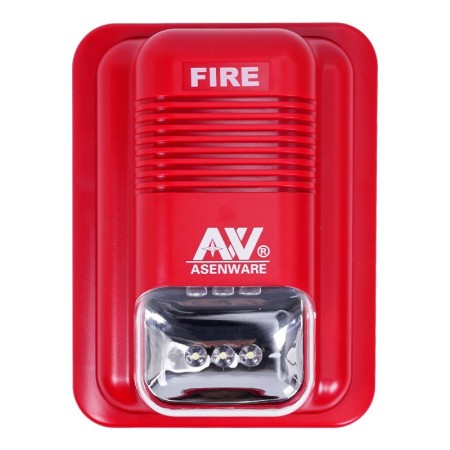 Sirena con Luz Estroboscópica