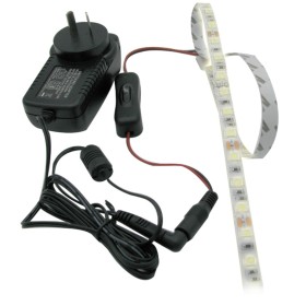 Metro Tira de led + fuente 12V	+ encendedor