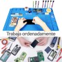 Manta Magnética Antiestática Resistente al Calor para Electrónica y Soldadura