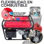 Grupo electrógeno cabinado, GAS Natural y Pr  con wifi y ATS