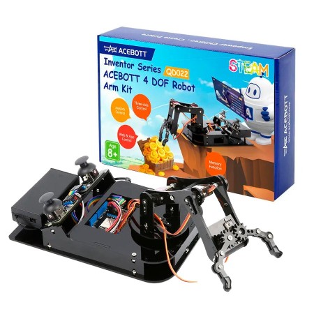 Kit Brazo Robótico Programable para Automóvil y Arduino