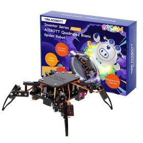 Kit Robot Araña Biónico Cuadrúpedo para Arduino