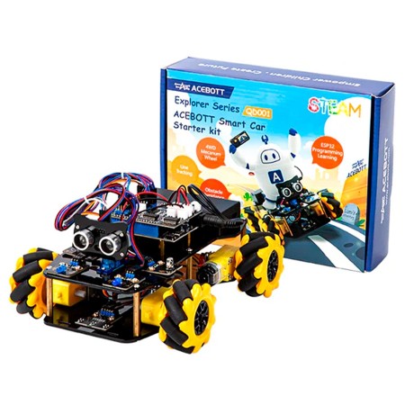 Kit Coche Robot Inteligente con Cámara y WiFi