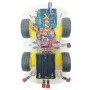 Kit chasis  Infrarrojo seguimiento de linea. ruedas y portapila robot auto 4WD