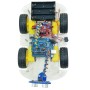 Kit chasis  Infrarrojo seguimiento de linea. ruedas y portapila robot auto 4WD
