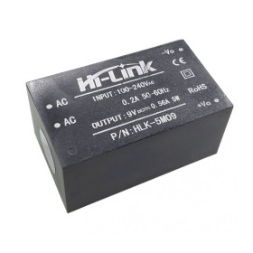 Fuente Switching Aislada Compatible con Arduino HLK-5M09  220-9v 0.56A