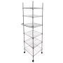 Estantería de Acero 6 Niveles Organizador 170x40 cm