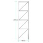Bastidor para rack metalico 300kg 60x250cm