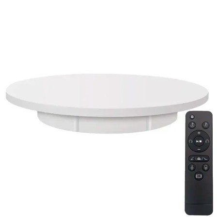 Plataforma giratoria para fotografía y exposición 42cm diámetro