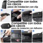 Combo 2 Intercomunicadores Bluetooth para Casco de Moto Ejeas V6 Pro 800 Mts 850maH