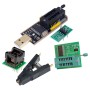 Combo Programador Usb Ch341a + Adp TTL 1.8V  + Pinza + Adapt. Soic8 200mil