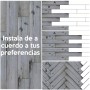 Vinilo Autoadhesivo para Piso Diseño Madera Realista 914.4 x 152 mm