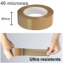 Combo 12 Cinta Adhesiva 48mm 100 metros reales 40 micrones