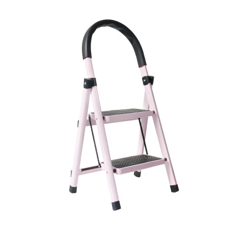 Escalera Plegable Doméstica 2 Escalones Acero