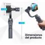 Gimbal Estabilizador S5B de 3 ejes para celulares con trípode
