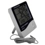 Reloj medidor de humedad y temperatura con sonda