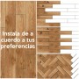 Vinilo Autoadhesivo para Piso Diseño Madera Realista 914.4 x 152 mm