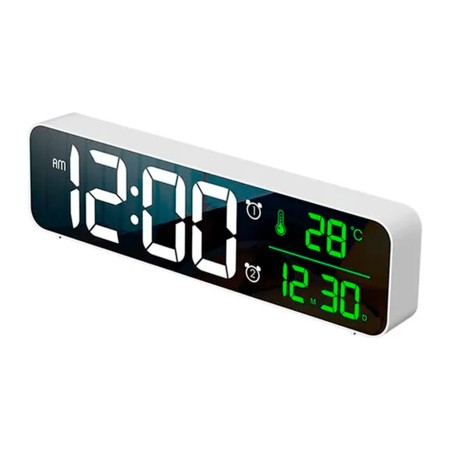 Reloj Digital LED para Temperatura y Humedad