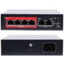 Switch de 4 puertos 100 Mbps 2 puertos PoE/LAN Uplink SFP