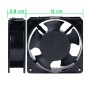 Cooler Fan 120x120x38mm 220V 0.14A