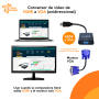 Conversor de video HDMI a VGA marca DUAITEK