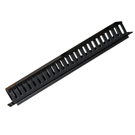Pasacables 19" Ranuras Anchas | Organizador de Cables