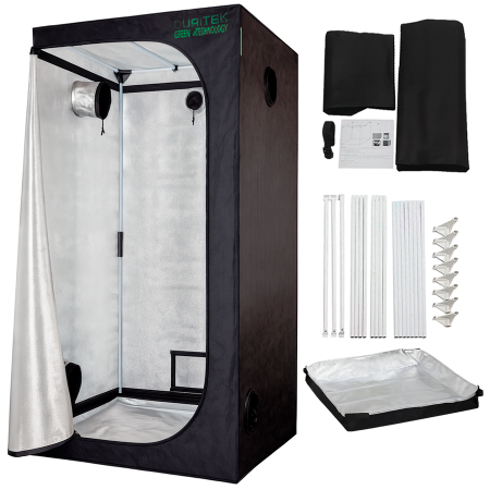 Carpa indoor de cultivo 80x80x160