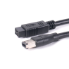 Cable Adaptador Firewire 800 A 400 9 A 6 Pines