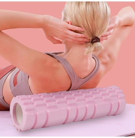 Rolo Rodillo para Yoga y Pilates Texturizado 30x9.5cm