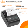Impresora Térmica Portátil Bluetooth y USB
